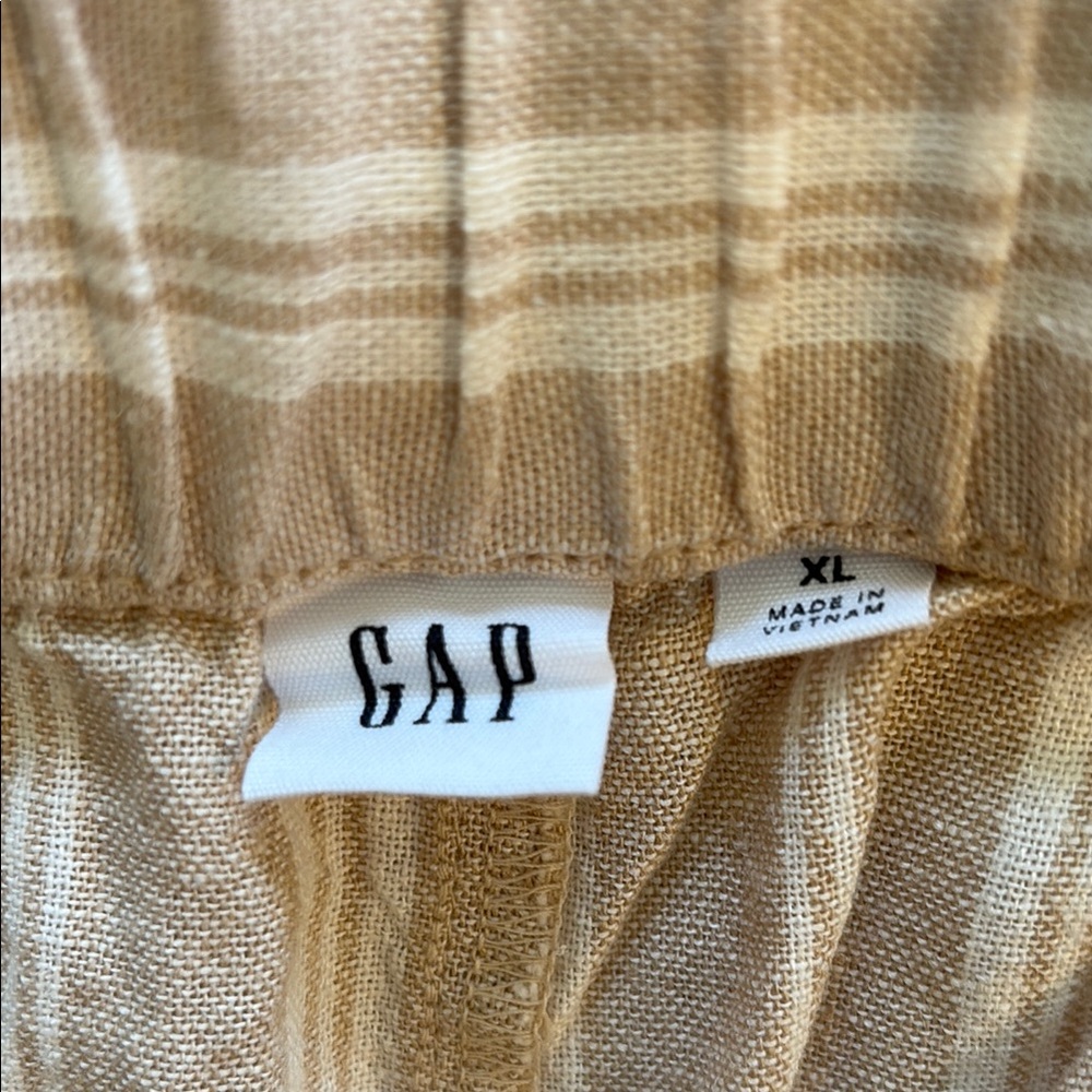 THE GAP.  linen blend wide leg pants - Picture 4 of 5